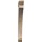 Ekena Millwork Thorton Slat Rough Sawn Bracket, Douglas Fir, 4"W x 34"D x 40"H BKT04X34X40THR06RDF - alternate 3